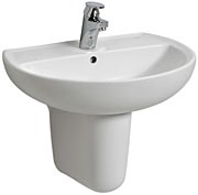 umývadlo REKORD 50cm, bez príslušenstva 25€